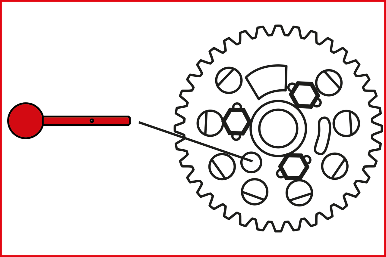 KS Tools Motoreinstell-Werkzeug-Satz für VAG, 9-tlg