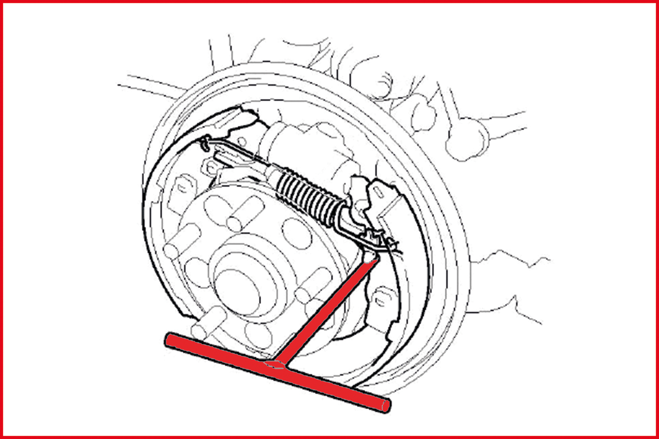 KS Tools Bremsfeder-Werkzeug