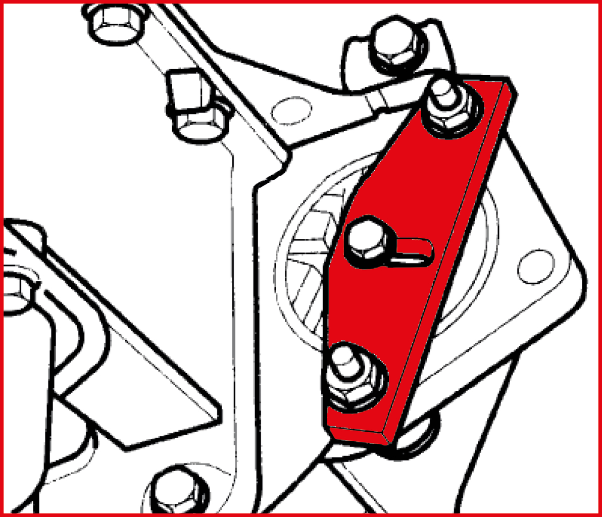 KS Tools Motoreinstell-Werkzeug-Satz für Ford, 12-tlg
