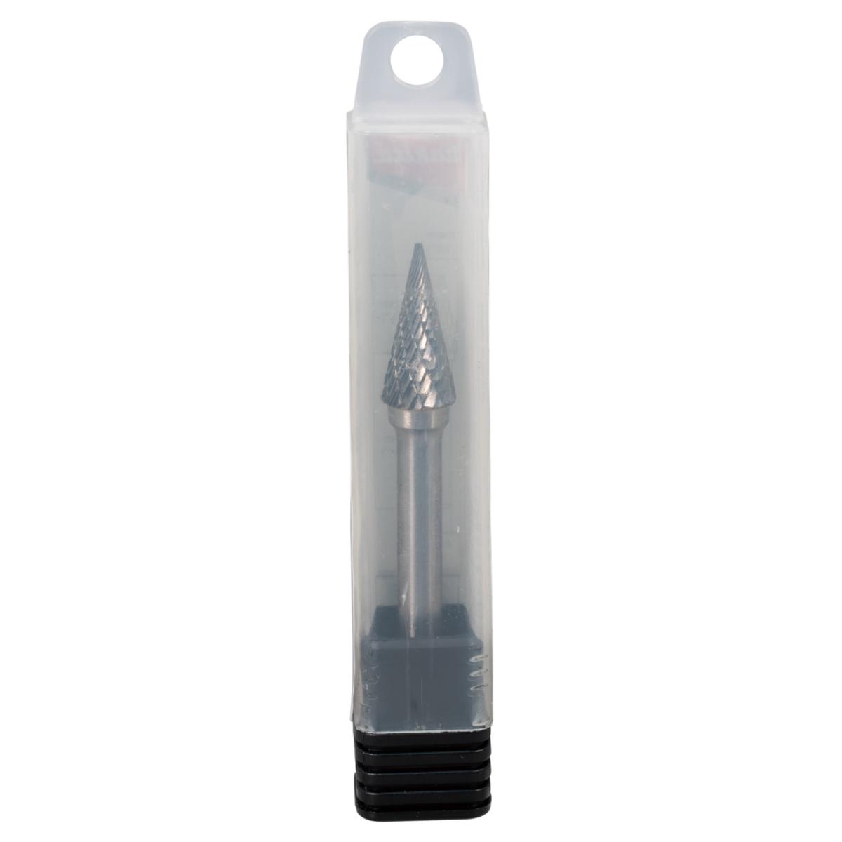 Makita Hartmetall Frässtift Spitzkegel - Kreuzverzahnung - LxØ 20x10 mm - B-52847