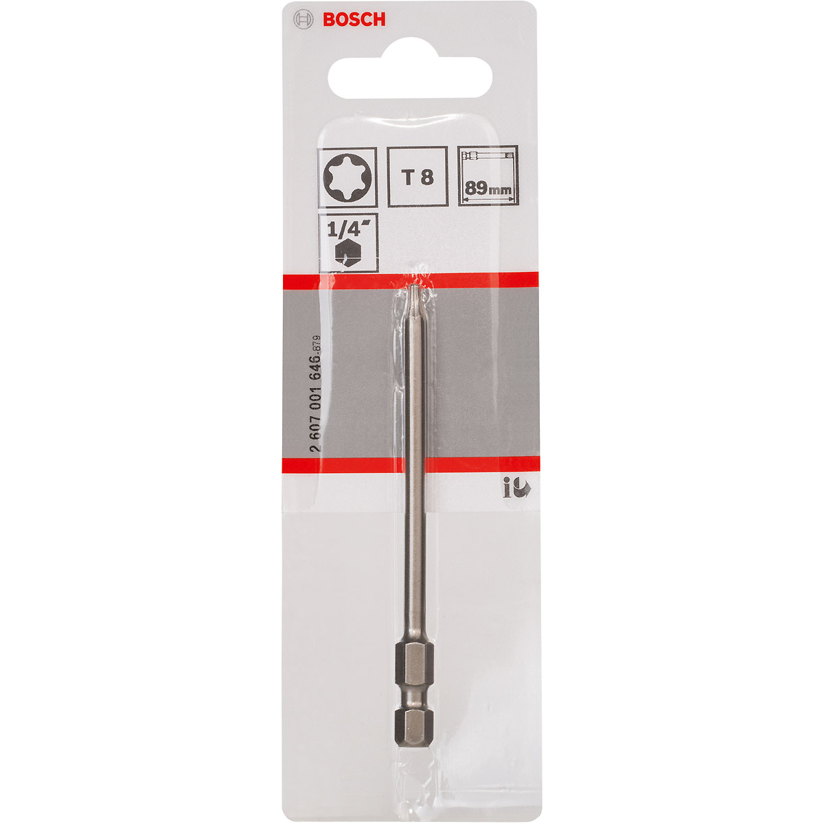 Bosch Schrauberbit Extra-Hart, Torx T8