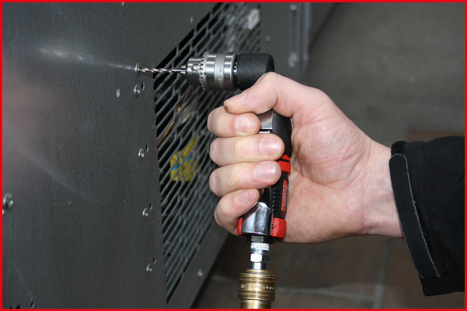 KS Tools 3/8"SlimPOWER Mini-Druckluft-Winkelbohrmaschine