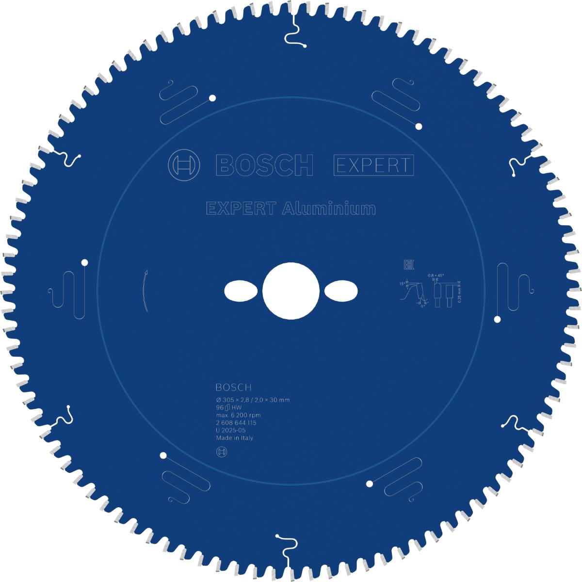 Bosch Kreissägeblatt Expert for Aluminium ø 305 mm