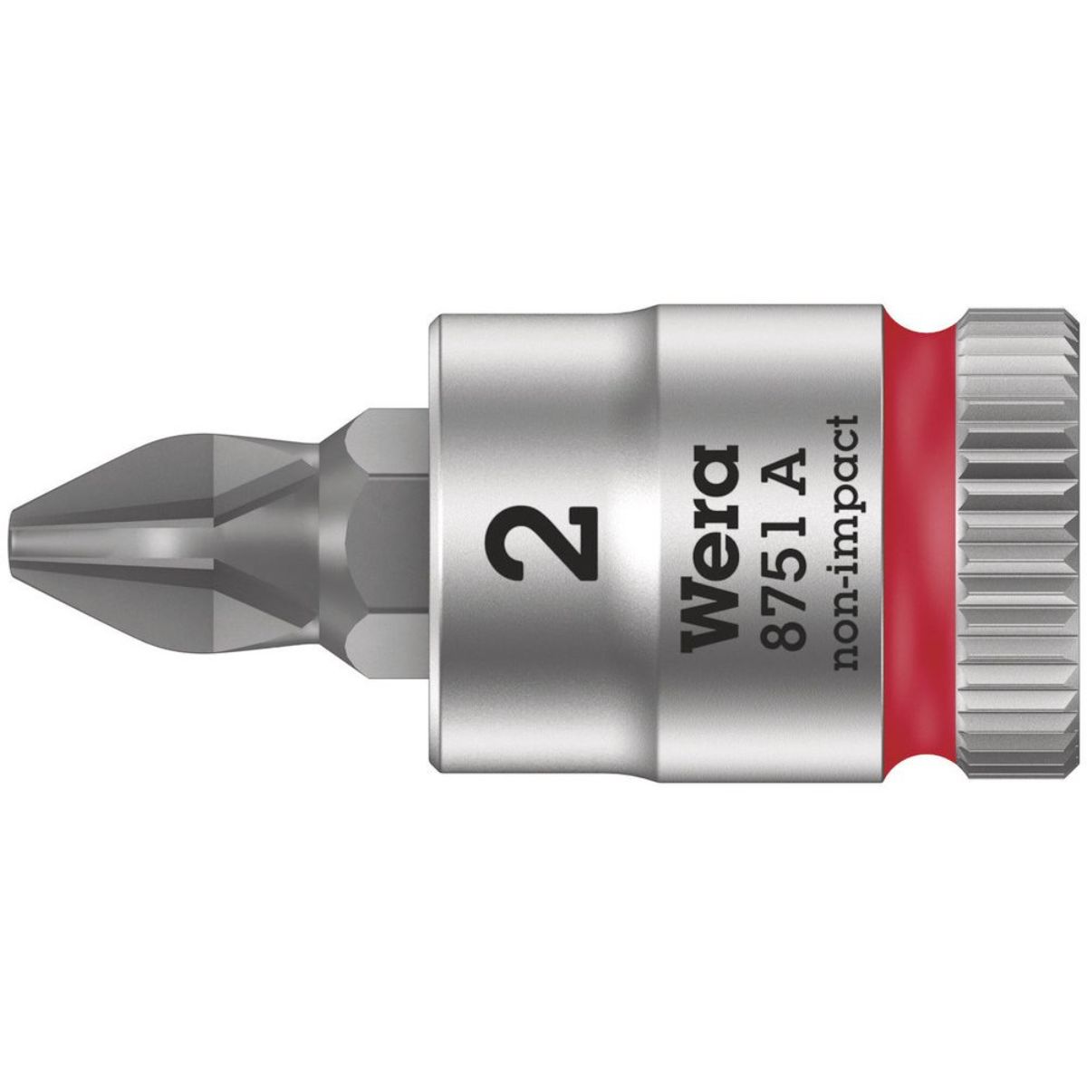 Wera 8751 A Phillips Zyklop Bitnuss mit 1/4"-Antrieb