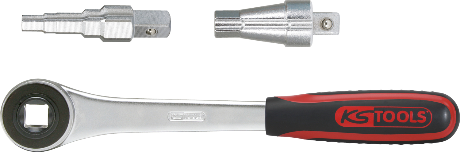 KS Tools Gas-Stufenschlüssel-Satz 3/8"-1", 3-tlg