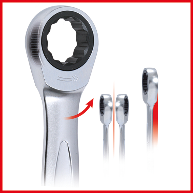 KS Tools GEARplus Ratschenringmaulschlüssel