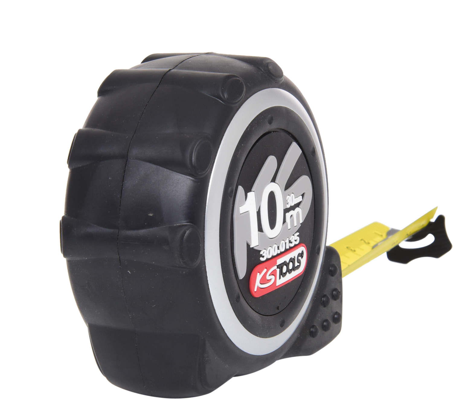 KS Tools Bandmaß mit Feststeller,schwarz-grau