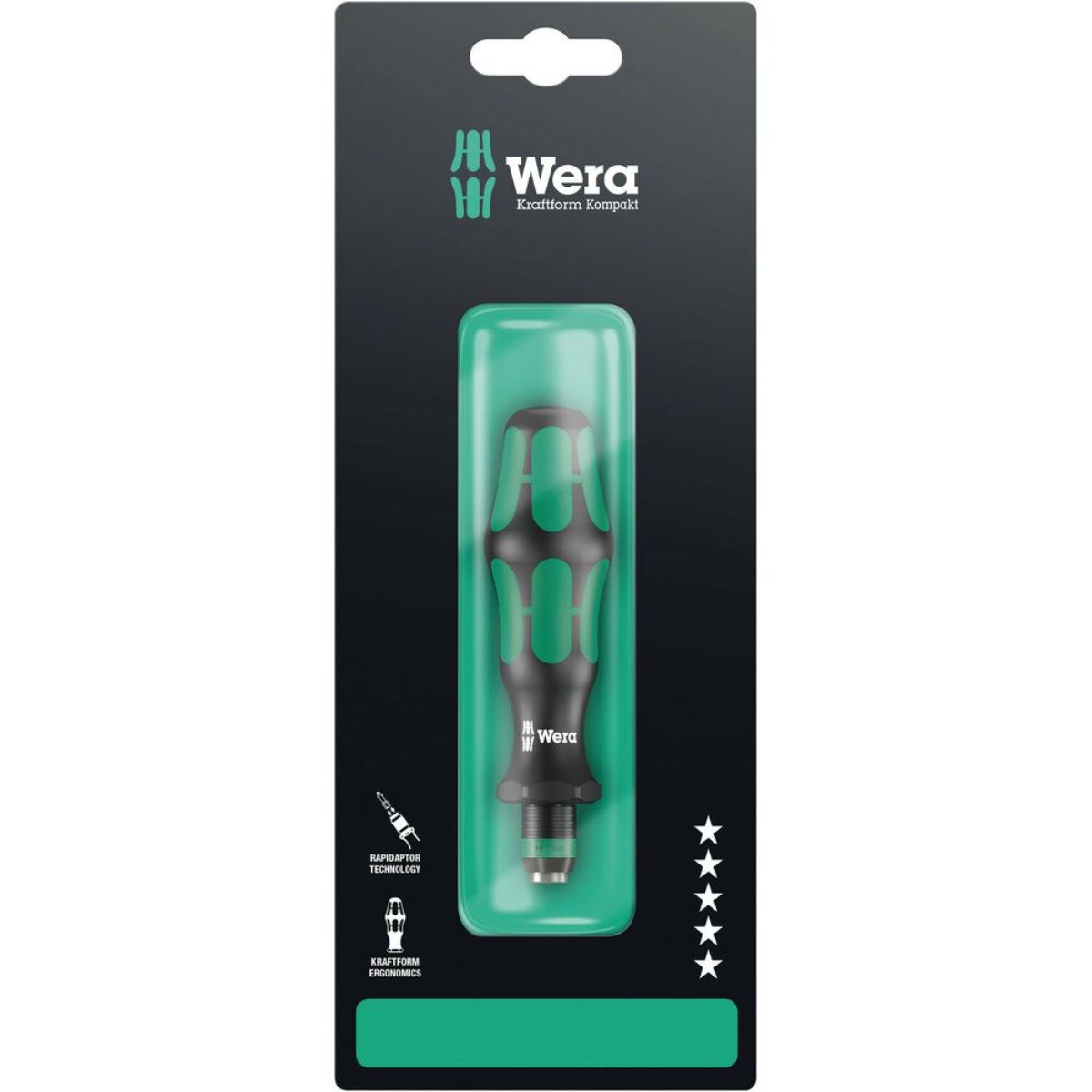 Wera 816 R SB Bits-Handhalter mit Rapidaptor Schnellwechselfutter