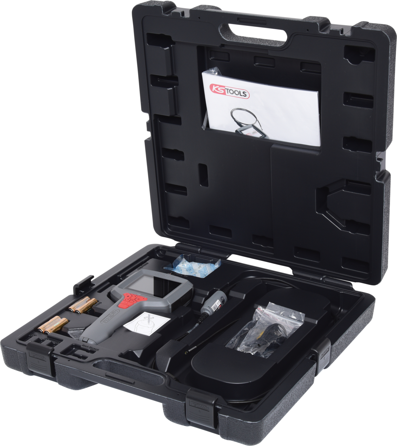 KS Tools ULTIMATEvision MASTER Videoskop-Satz,6-tlg,flexibel 1m,Ø4,9mm