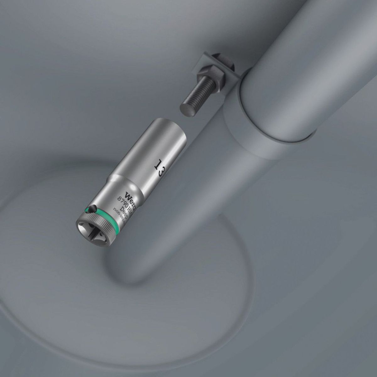 Wera Belt B Deep 1 Steckschlüsseleinsatz-Satz, 3/8"-Antrieb, 9-teilig