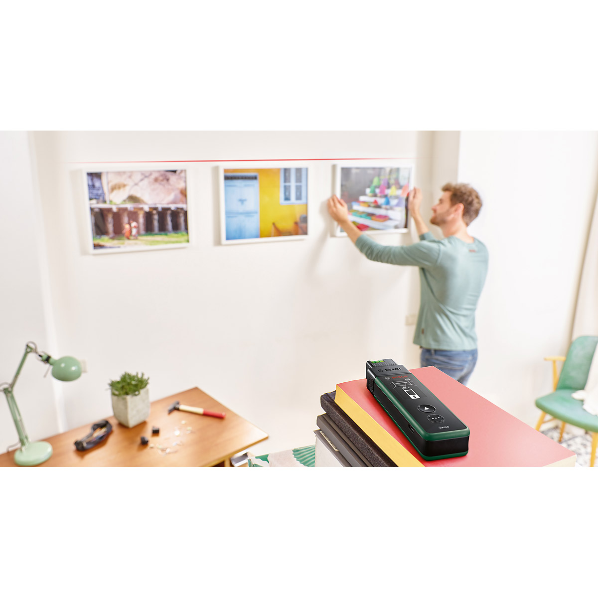 Bosch Digitaler Laser-Entfernungsmesser Zamo Set