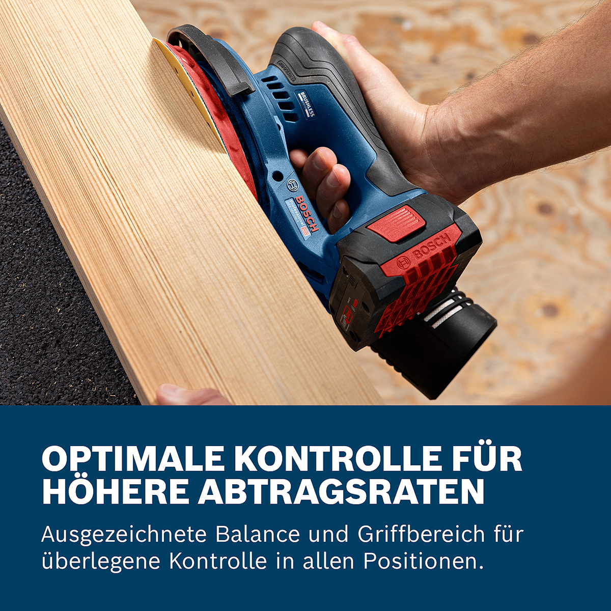 Bosch Akku-Exzenterschleifer GEX 18V-150-3