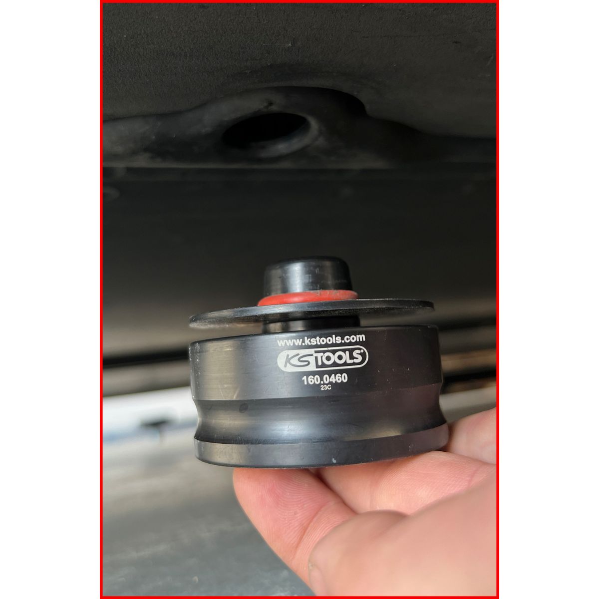 KS Tools Wagenheberaufnahme-Satz für Tesla Model 3, S, X, Y, 4-tlg