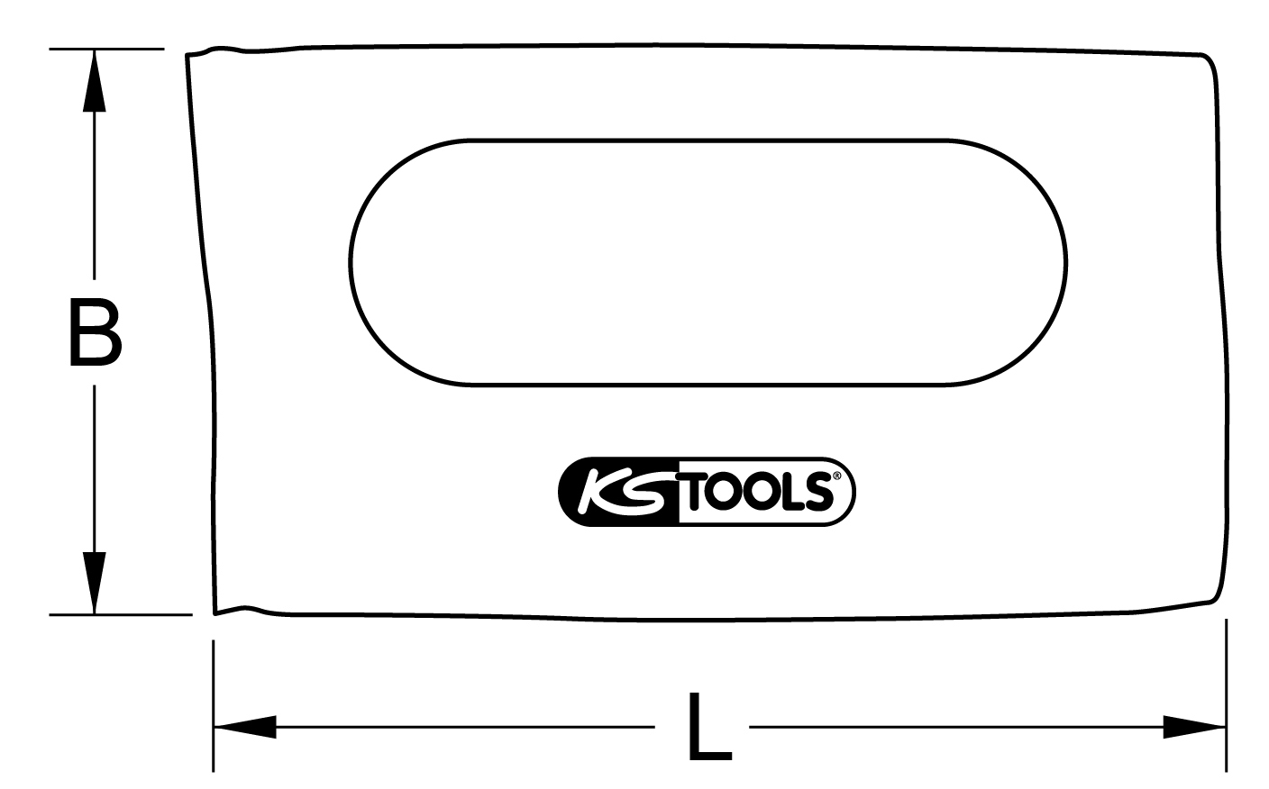 KS Tools NH-Schutzkappe mit Schutzisolierung