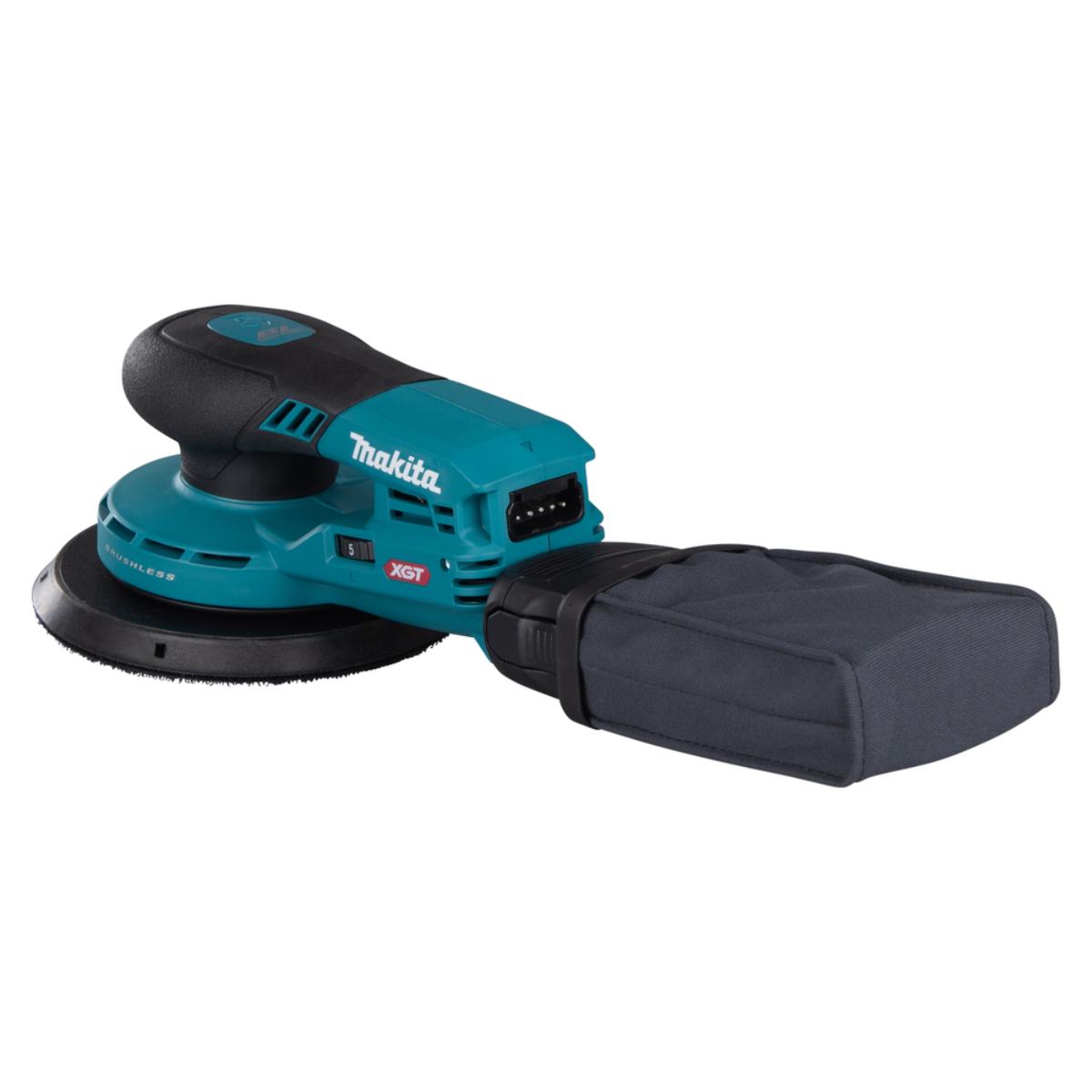 Makita Akku-Exzenterschleifer XGT - Connector - 150 mm Ø - 5,0 mm Hub - 1,6 m Kabel - BO002CGZ