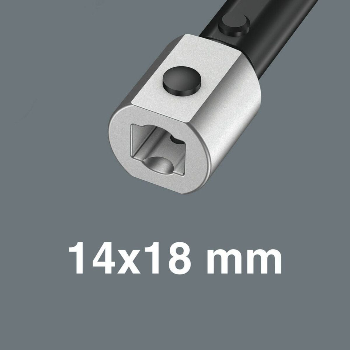 Wera 7774/3 Einsteckwerkzeug Bitadapter 5/16", 14x18 mm