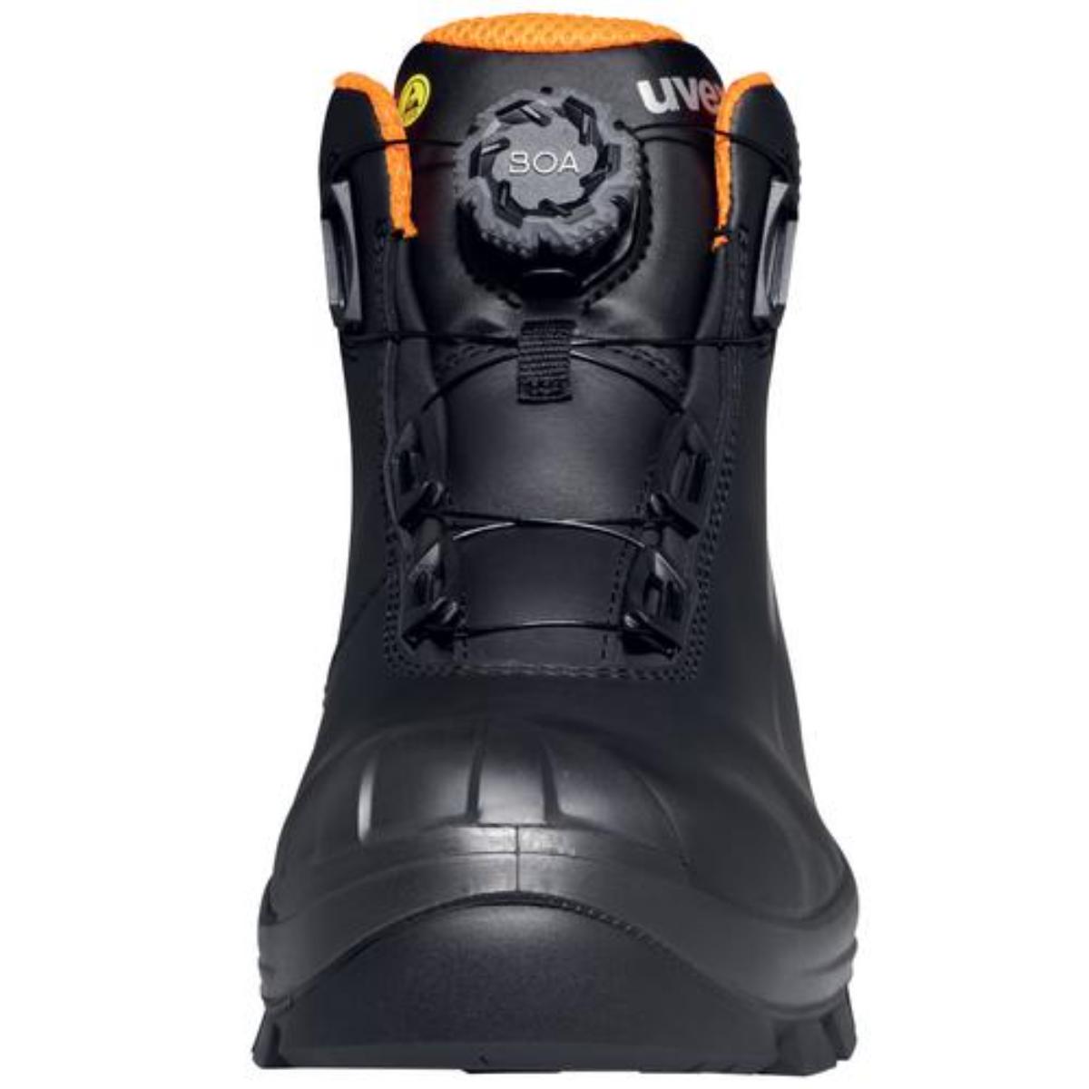 uvex 2 MACSOLE Sicherheitsschuh Stiefel S3, schwarz/orange
