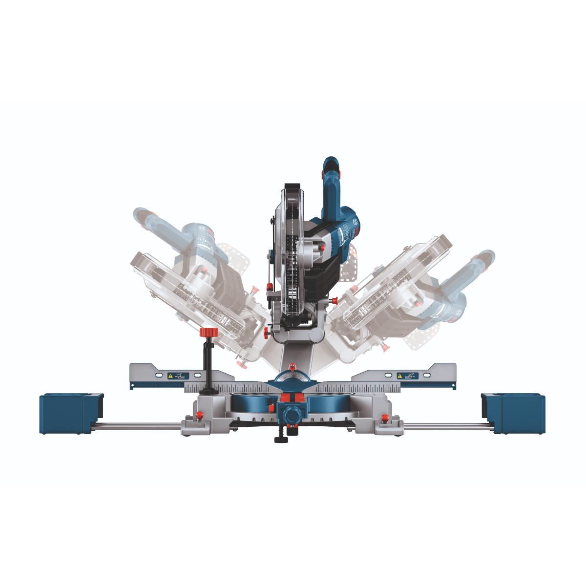 Bosch Akku-Kapp- und Gehrungssäge BITURBO GCM 18V-254 D