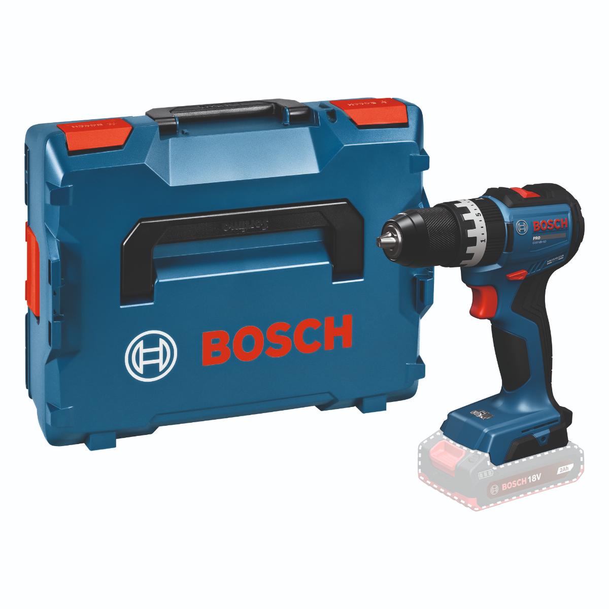 Bosch Akku-Schlagbohrschrauber GSB18V-52 in L-BOXX