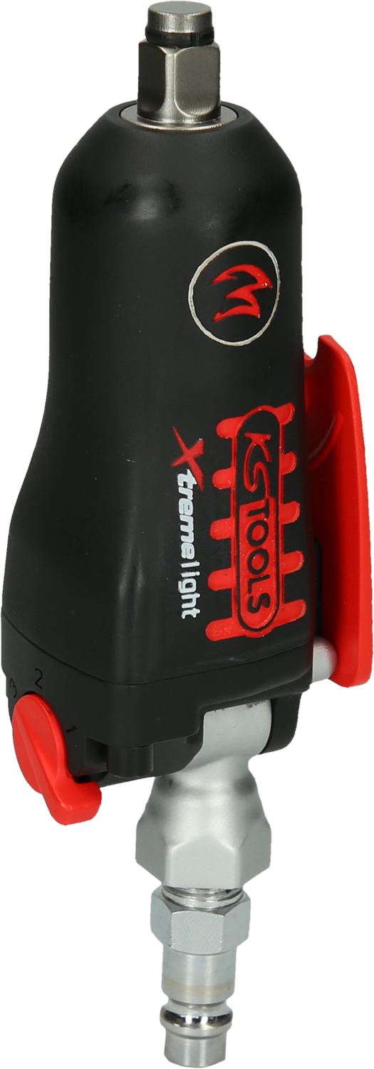 KS Tools 3/8" MONSTER Xtremelight Mini-Druckluft-Schlagschrauber mit Umschaltwippe, 108Nm
