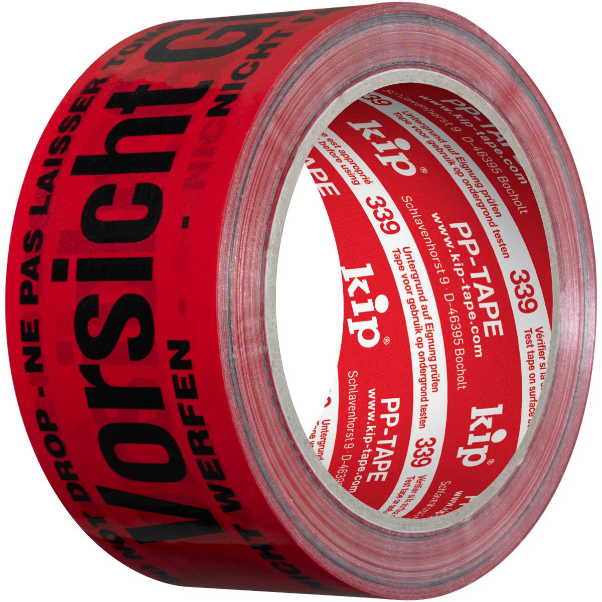 Kip 339 51 PP Packband Vorsicht Glas