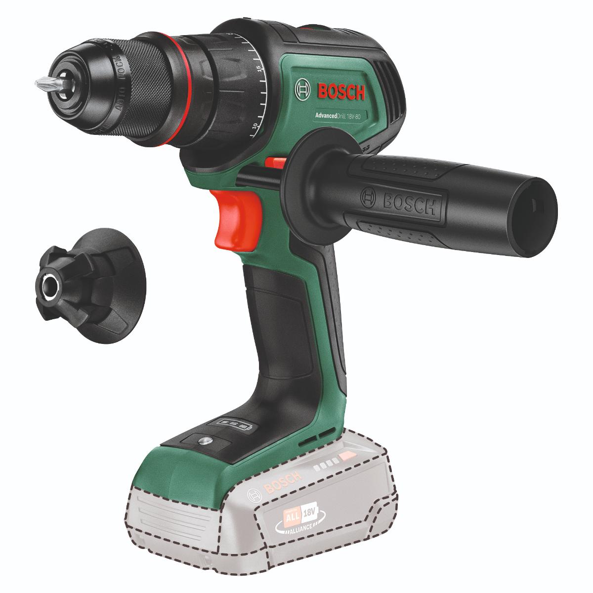 Bosch Akku-Bohrschrauber AdvancedDrill 18V-80 QuickSnap
