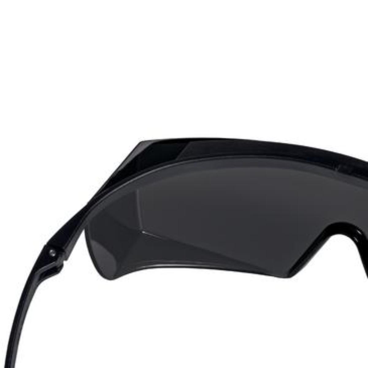 uvex Überbrille super f OTG Infrarotschutz 5,0 schwarz, rot