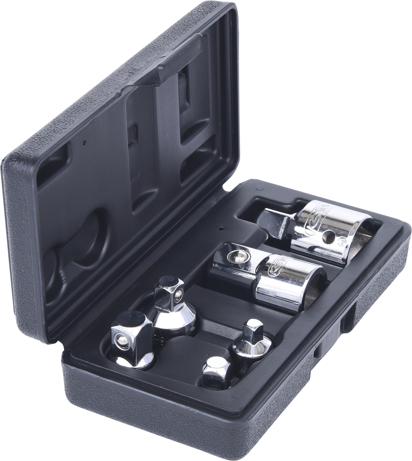 KS Tools CHROMEplus Vergrößerungs- und Reduzieradapter-Satz, 6-tlg