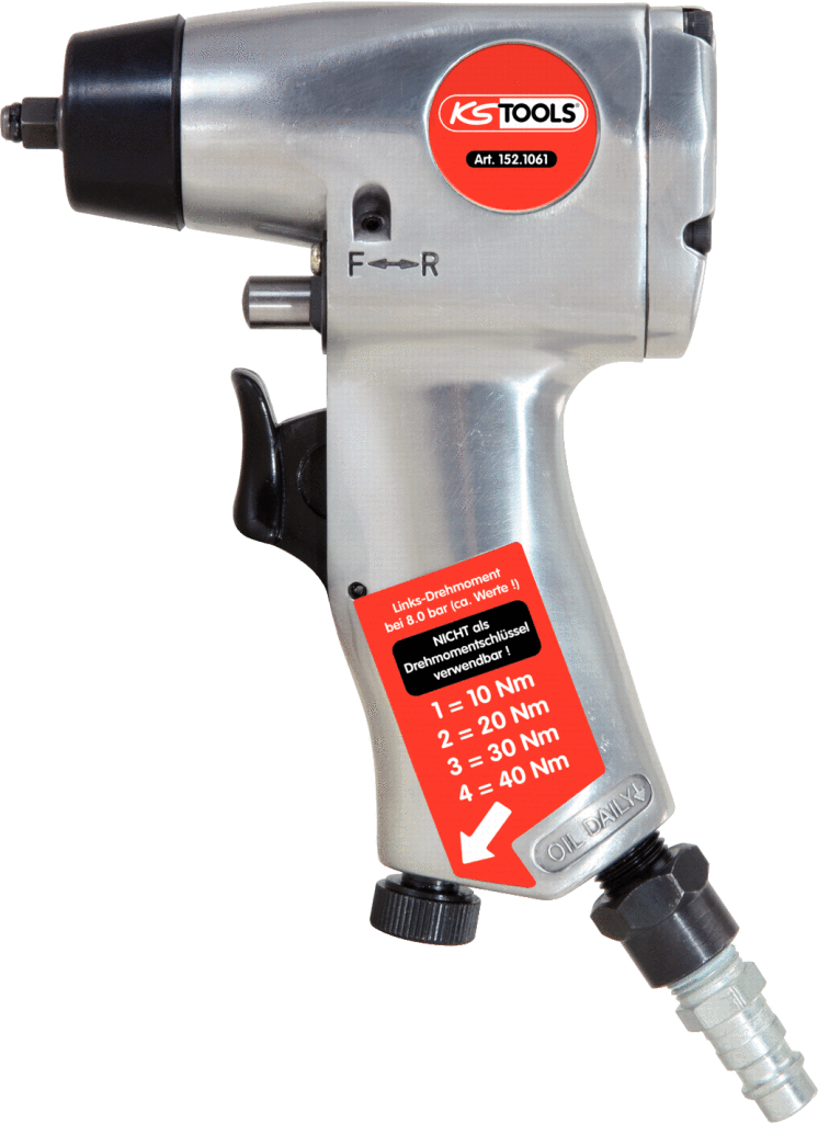 KS Tools 1-4'' Vibro Schlagschrauber, 10-40Nm