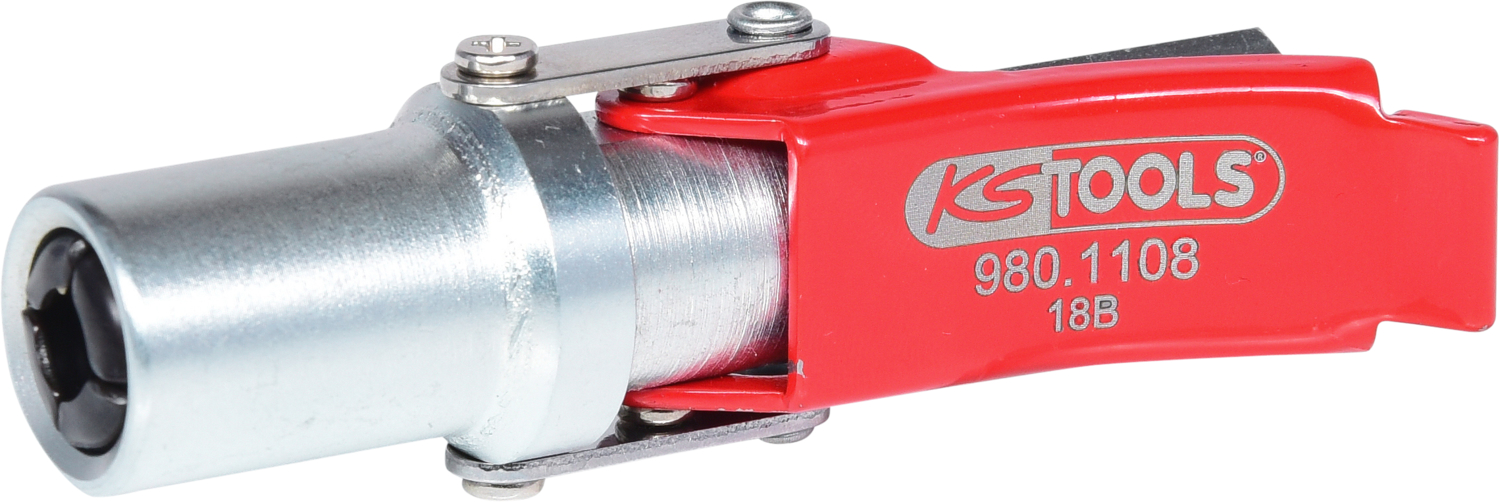KS Tools Quick-Lock Schnellkupplung für Fettpressen, 1/8" 