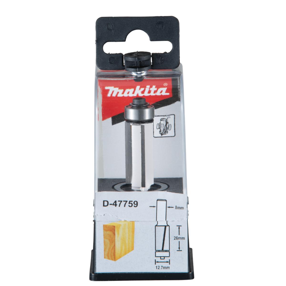 Makita Bündigfräser dreischneidig 6,35 mm - D-47759