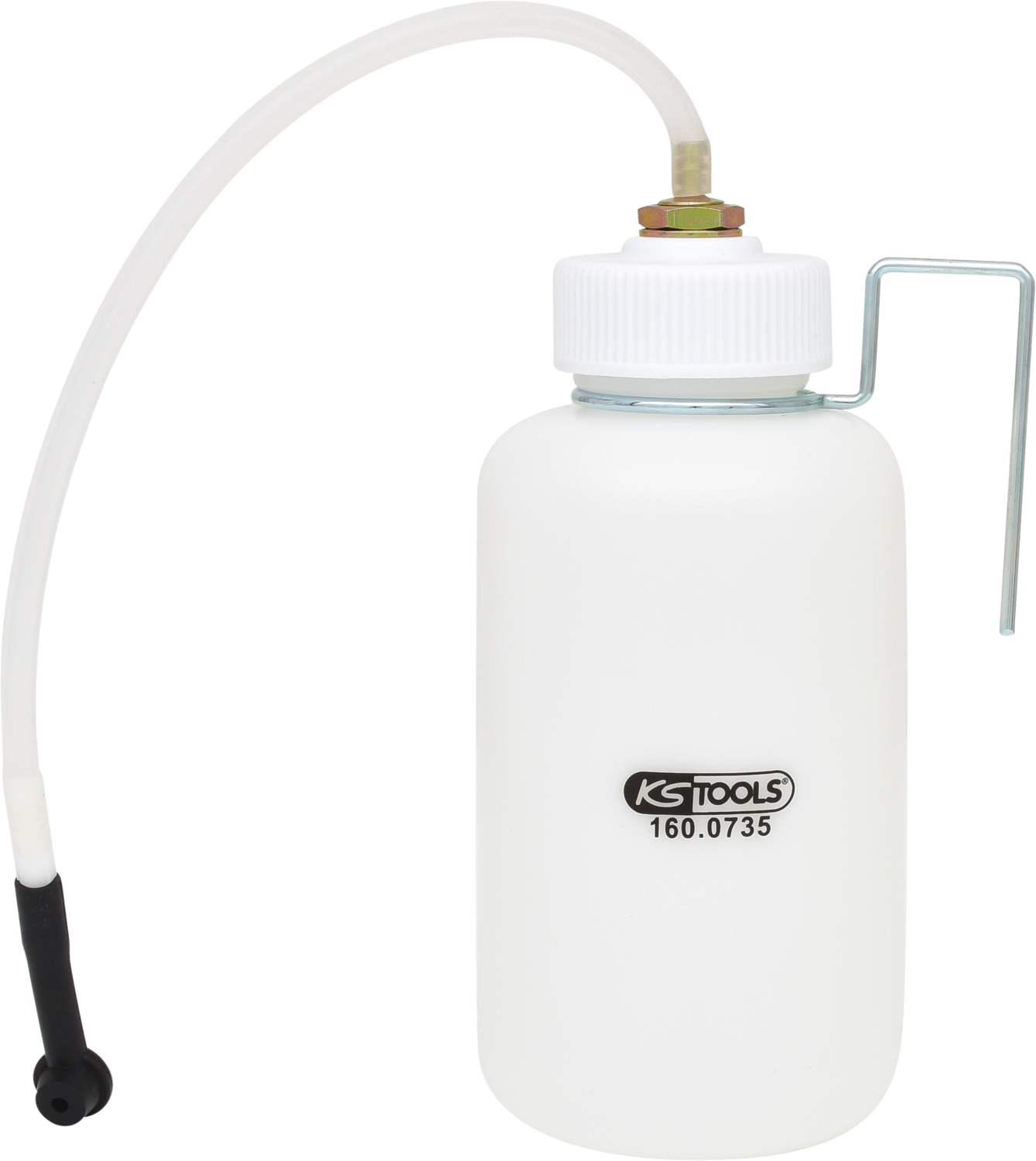 KS Tools Bremsflüssigkeits-Auffangflasche, 1 Liter