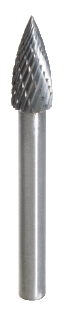 KS Tools HM Spitzbogen-Frässtift Form G