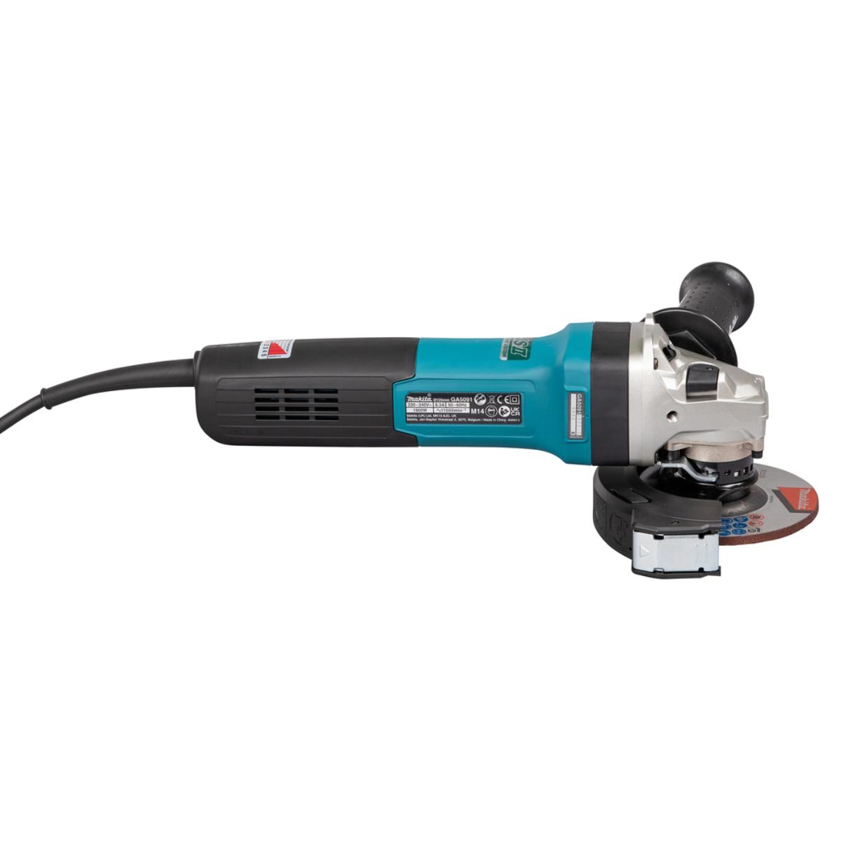 Makita Winkelschleifer 1.900 W - 125 mm - 2.800-11.500 U/min - GA5091X01