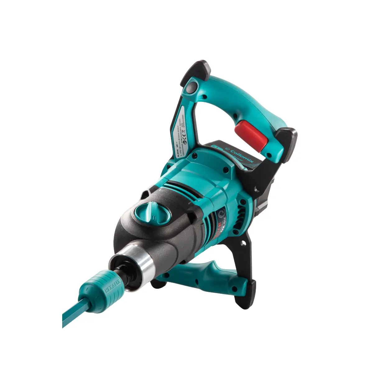 Collomix Akku-Handrührwerk Xo 20 NC mit WK 140 HF mit 2x Akku und Ladegerät