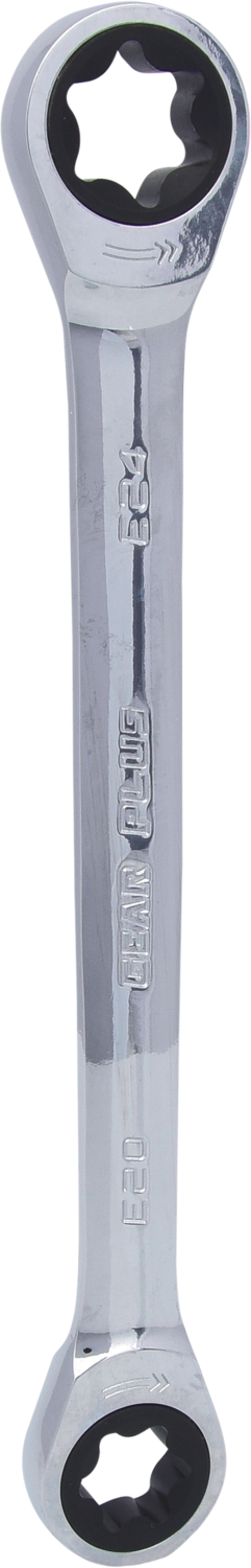 KS Tools GEARplus Torx-E-Doppel-Ratschenringschlüssel