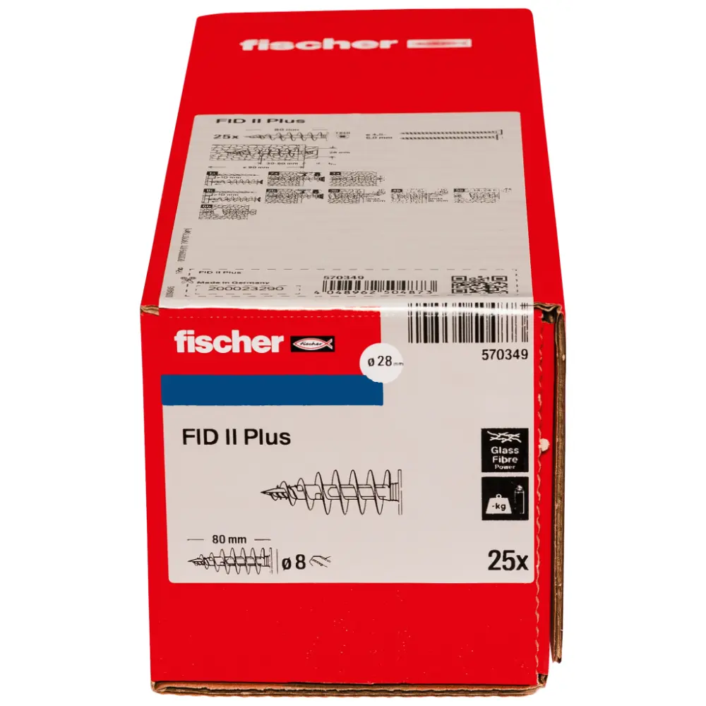 Fischer Dämmstoffdübel FID II Plus