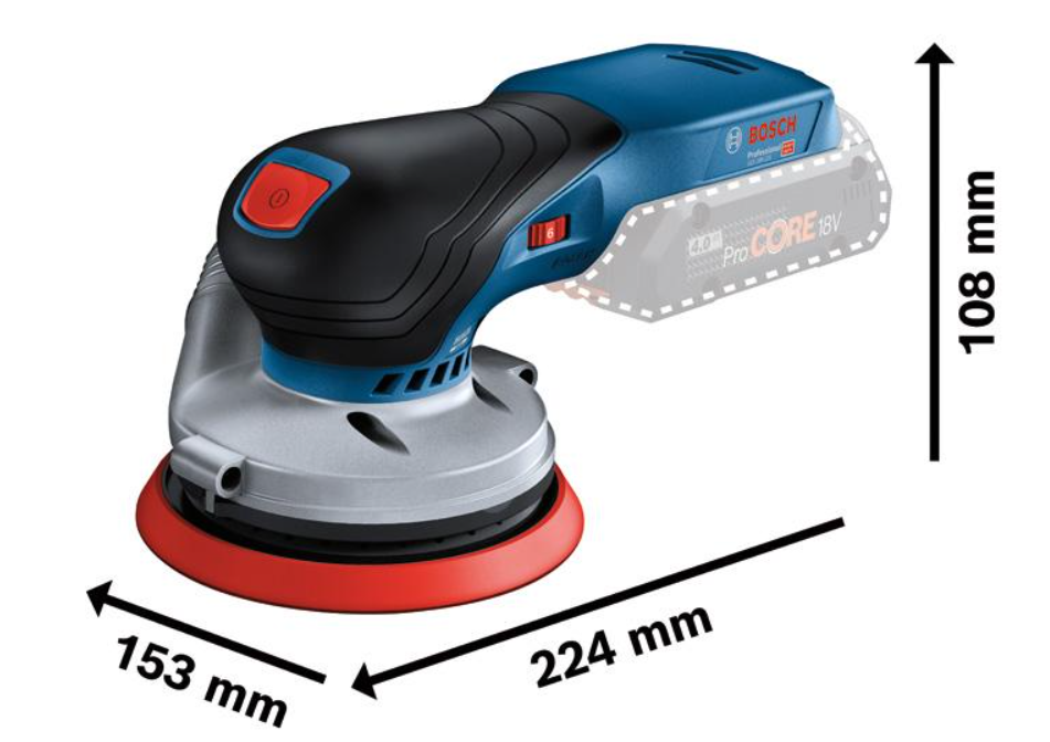 Bosch Akku-Exzenterschleifer GEX 18V-125