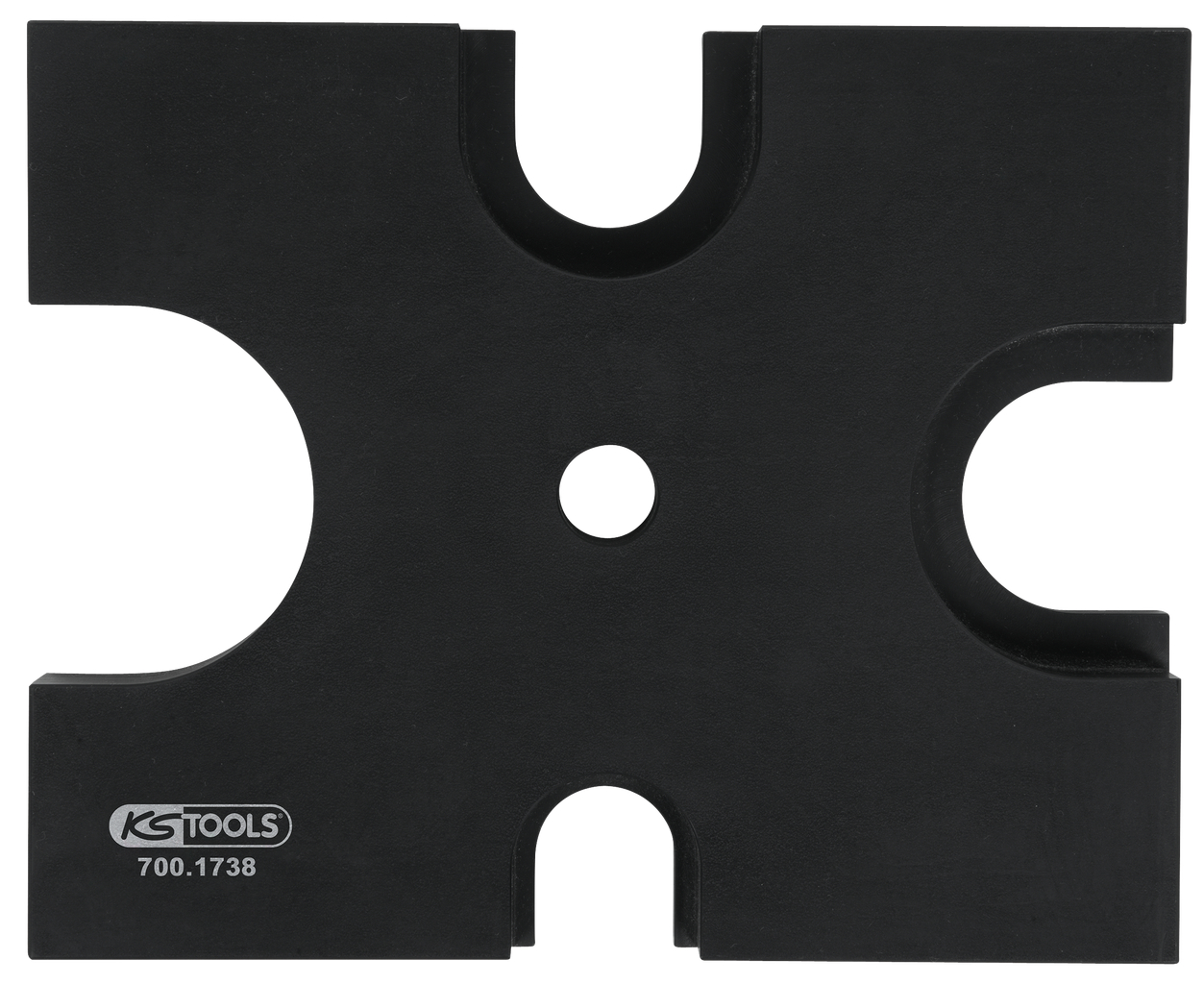 KS Tools Universal Prismenplatte Ø 40,0 - 63,0 - 75,0 - 80 mm