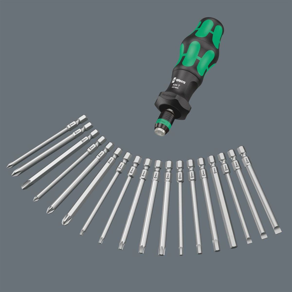 Wera Kraftform Kompakt Turbo 1, 19-teilig