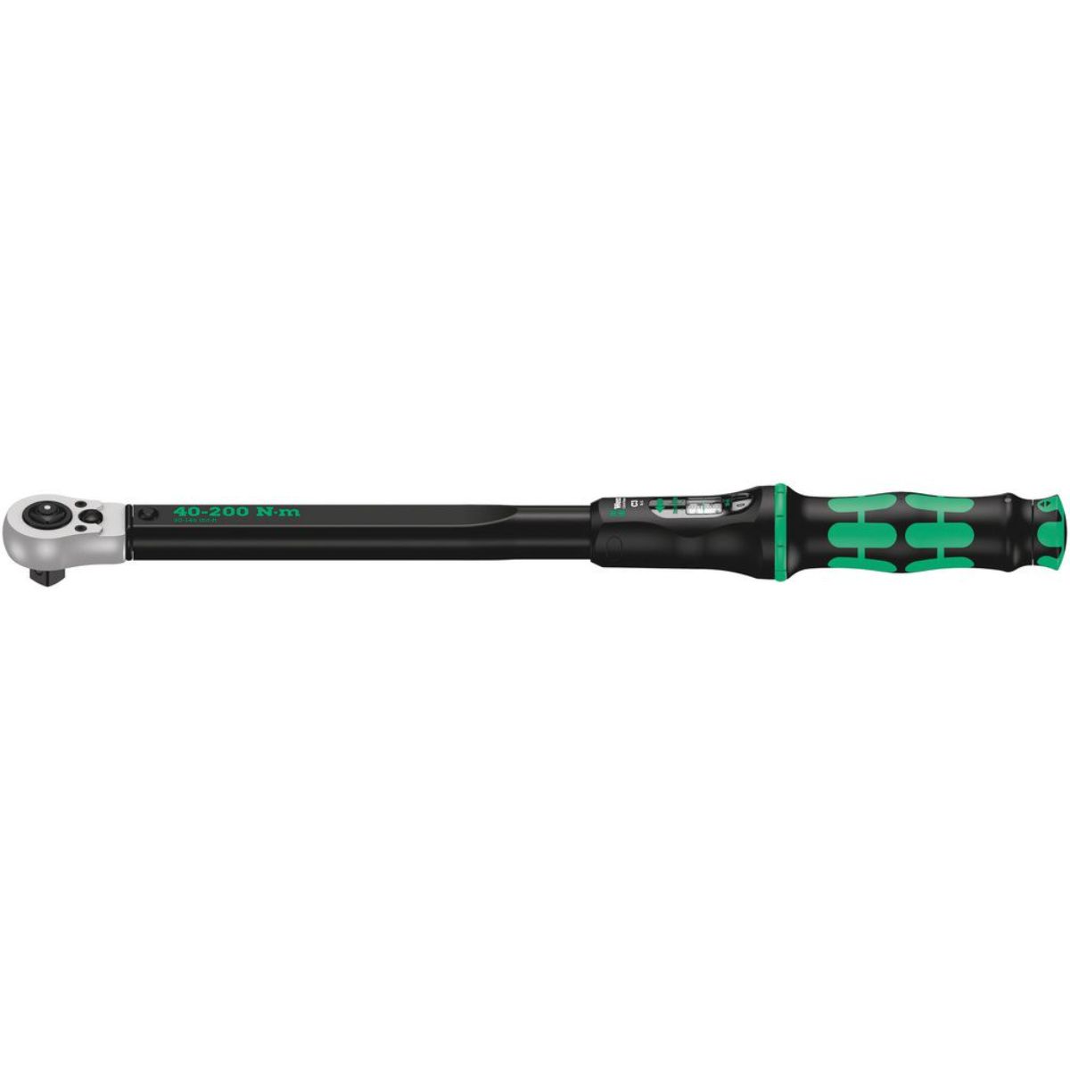 Wera Click-Torque C 3 Push R/L Drehmomentschlüssel für Rechts- & Linksanzug, 40-200 Nm