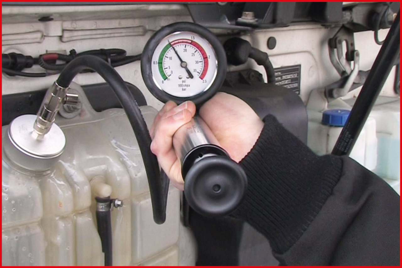 KS Tools Kühlsystem-Prüfgerät LKW, 9-tlg