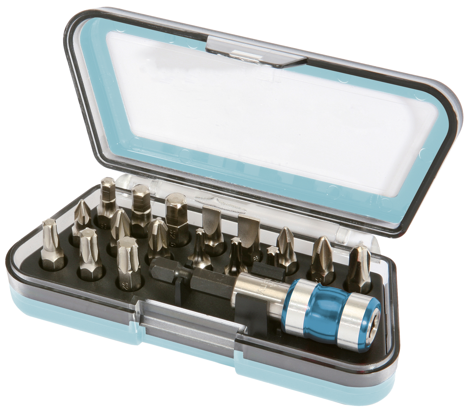 KS Tools 1/4" EDELSTAHL Bit-Satz, 18-tlg