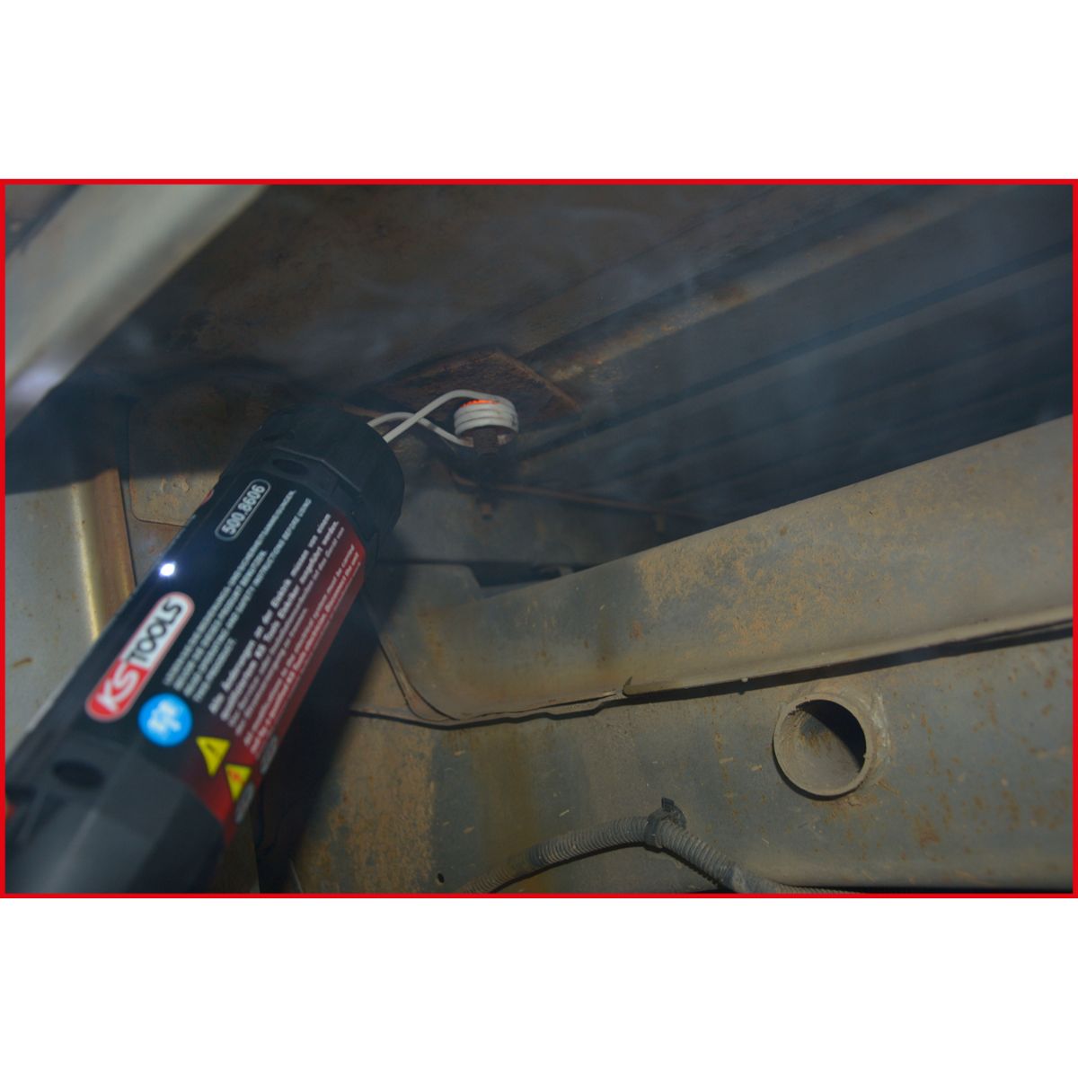 KS Tools Induktions-Heizpistolen-Satz mit Schnellverriegelung, 6-tlg