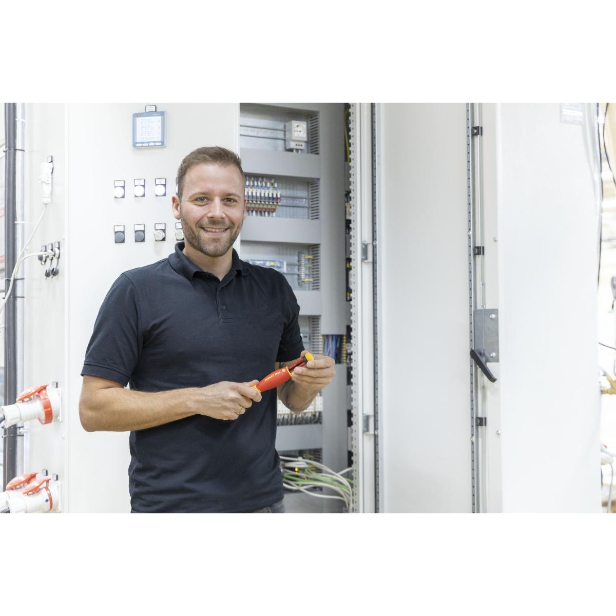 Wiha Schraubendreher mit Bit Magazin PocketMax electric gemischt mit 4 slimBits