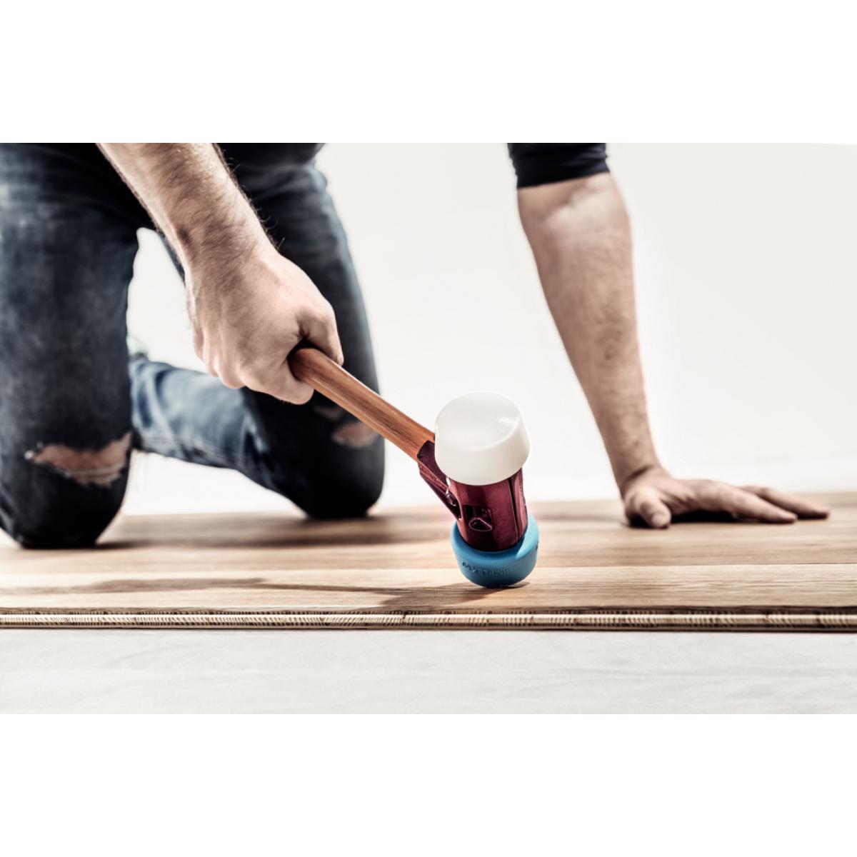 HALDER SIMPLEX - Schonhammer mit TE-Gehäuse und Holzstiel, Superplastik / TPE-soft