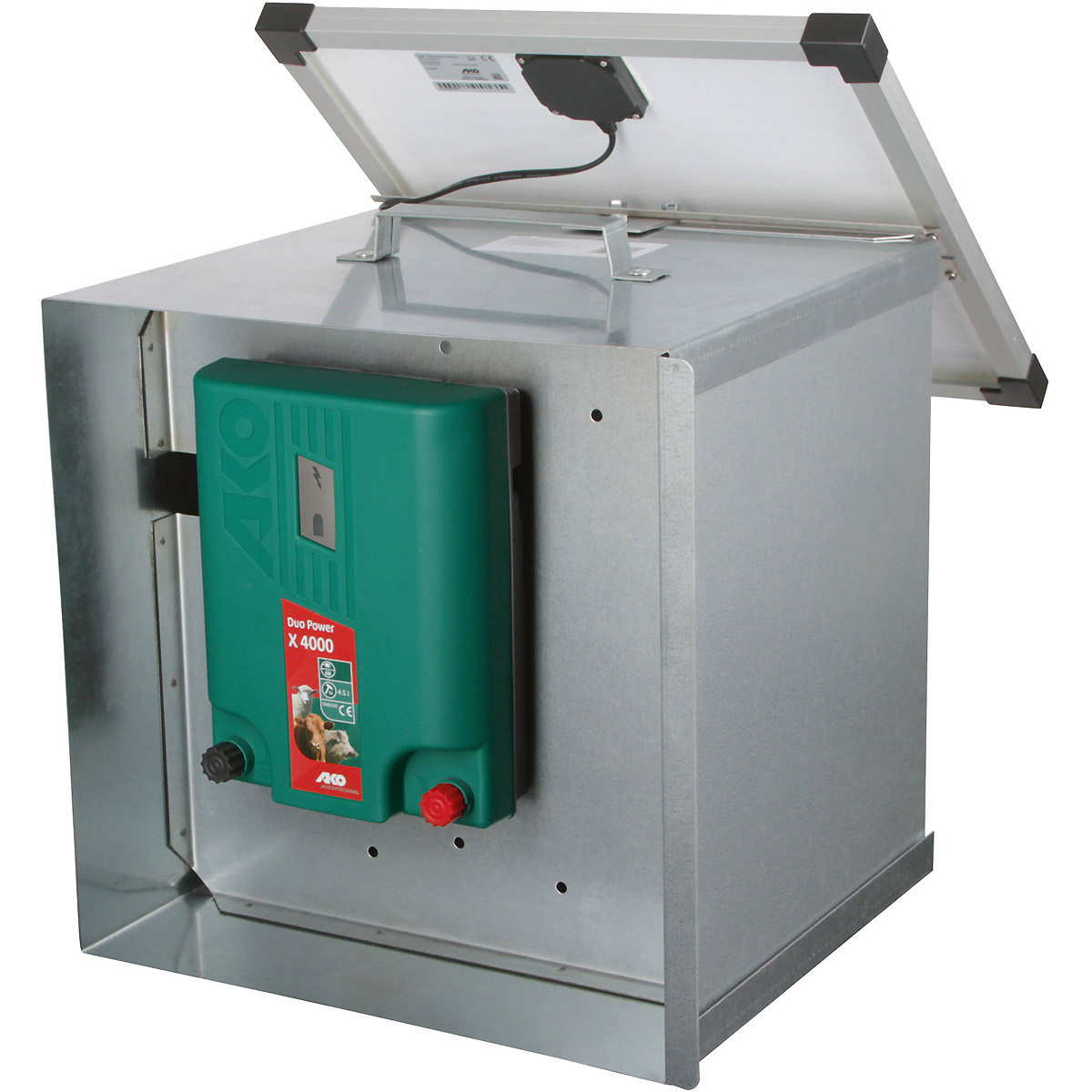 Kerbl Solarmodul inkl. Halterung und Laderegler