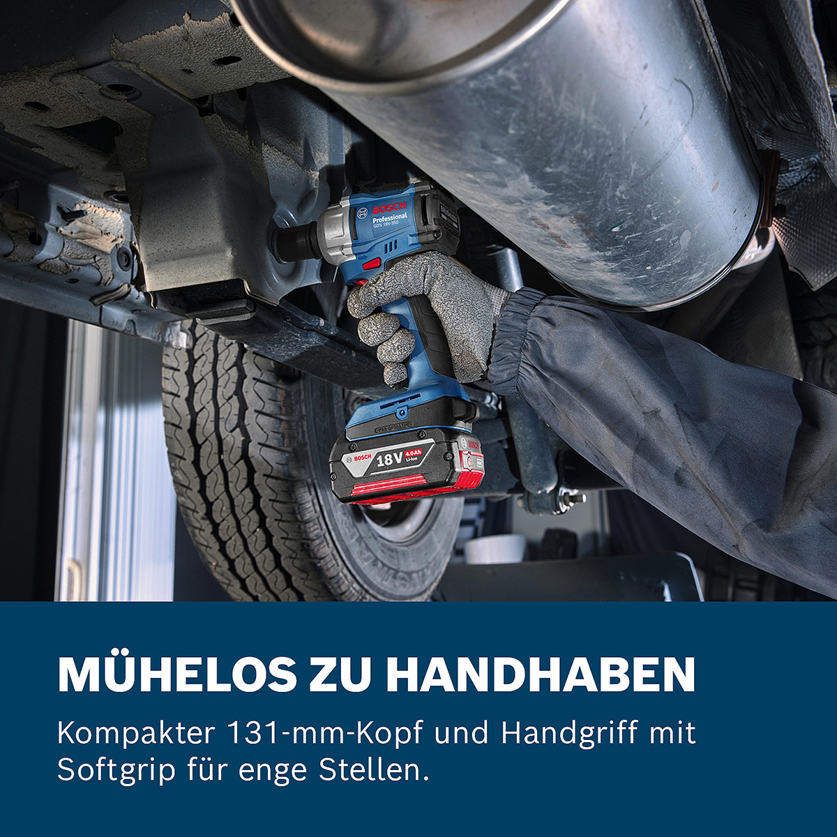 Bosch Akku-Drehschlagschrauber GDS 18V-350 in L-BOXX
