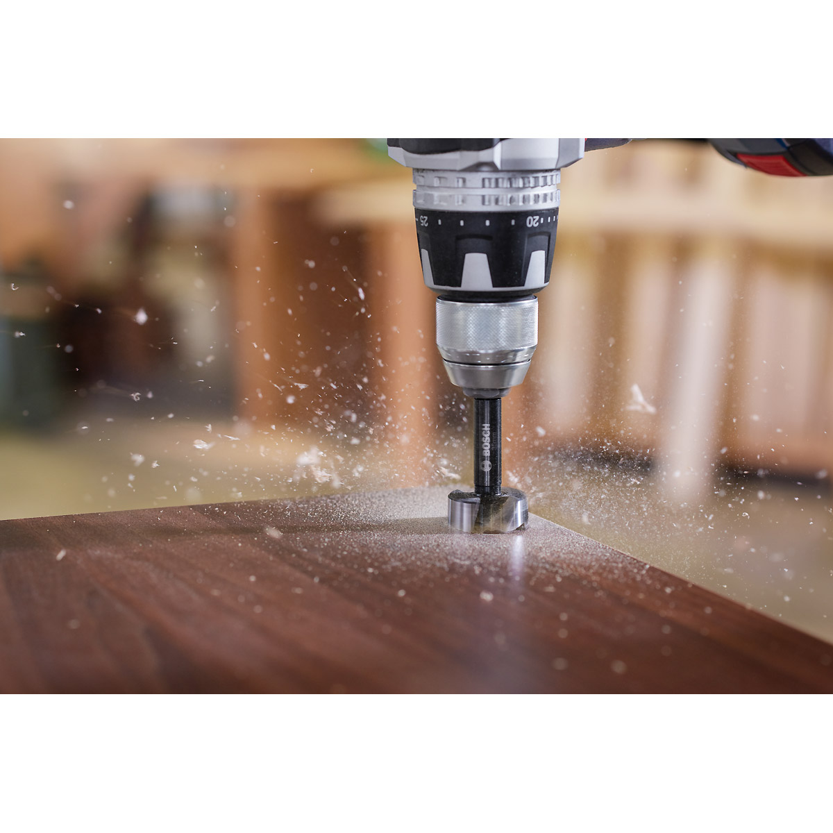 Bosch EXPERT Wood Forstnerbohrersatz, 5-teiliges Set