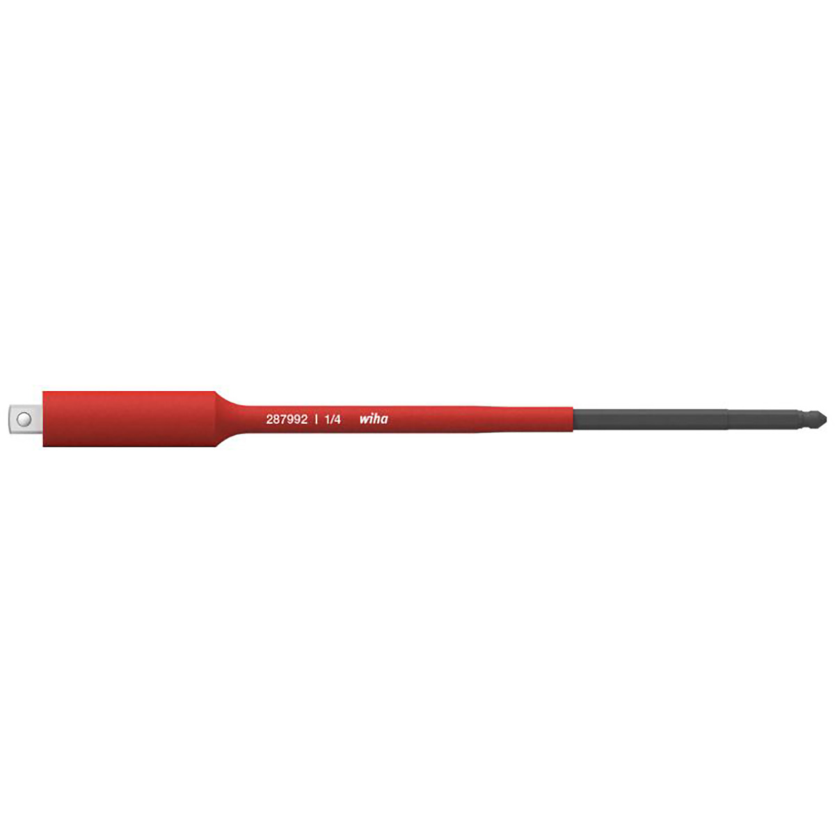 Wiha Adapter TorqueVario-S electric für 1/4 zoll Steckschlüssel - 10 Stück